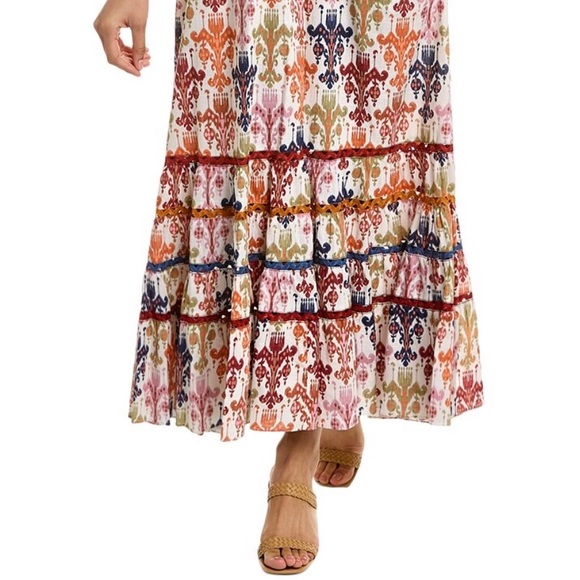 SACHIN & BABI     SIZE: 0     MAXI DRESS  IKAT PATTERN             ***NWT*** - Picture 6 of 11